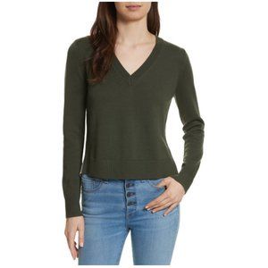 Veronica Beard Concord Mixed Media Sweater